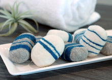 Load image into Gallery viewer, Bay Rum Striped Felted Soap
