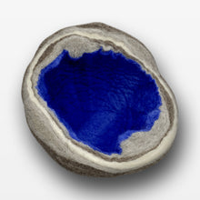 Load image into Gallery viewer, Large Sapphire Geode Bowl