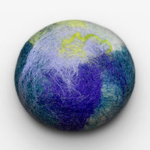 Load image into Gallery viewer, Lavender Mint Felted Soap
