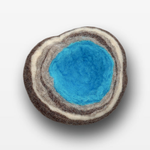 Small Turquoise Geode Bowl